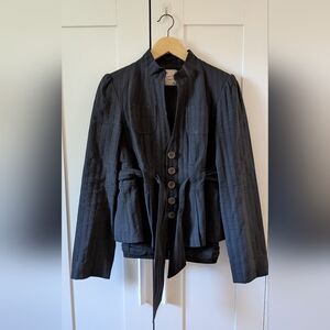 Nanette Lepole Black & Blue Women's Jacket & Pants